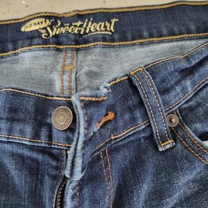 Old Navy High Rise Women's Jeans in Deep Blue